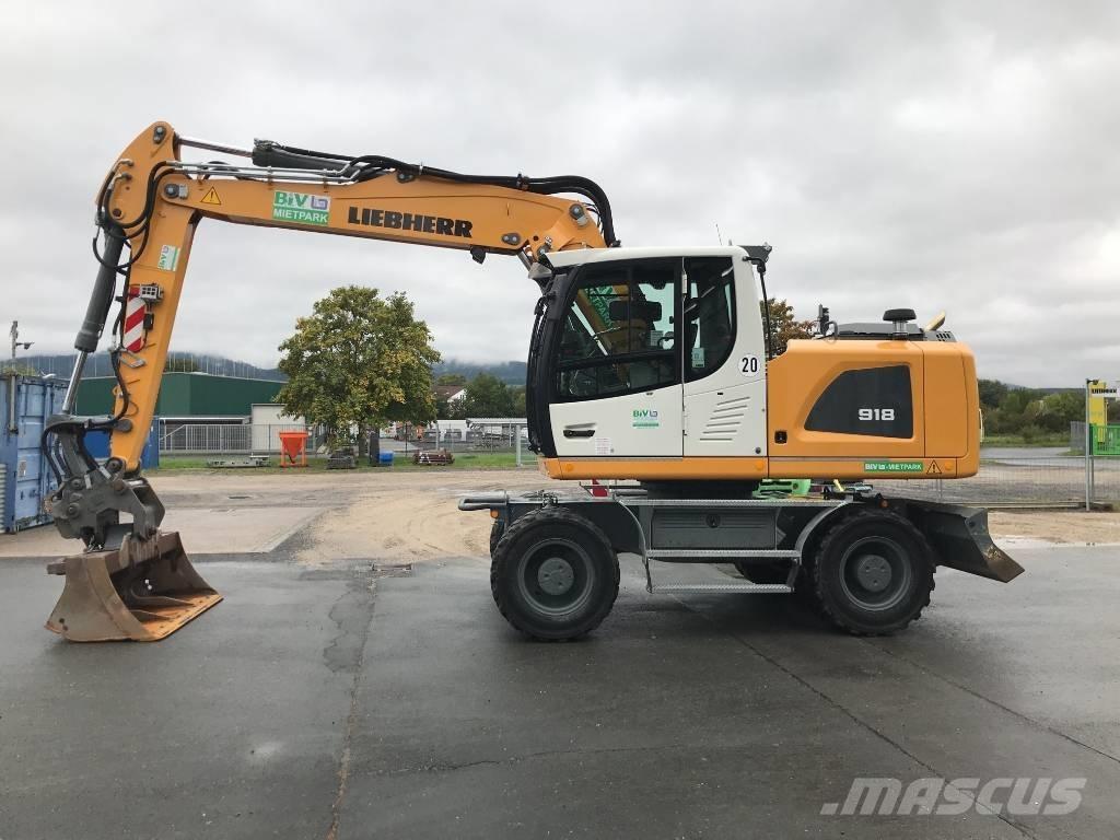 Liebherr A 918 Escavatori gommati