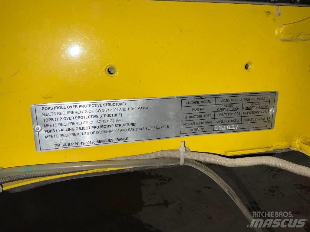 Yanmar Vio 20 / vio 25 Cabine e interni