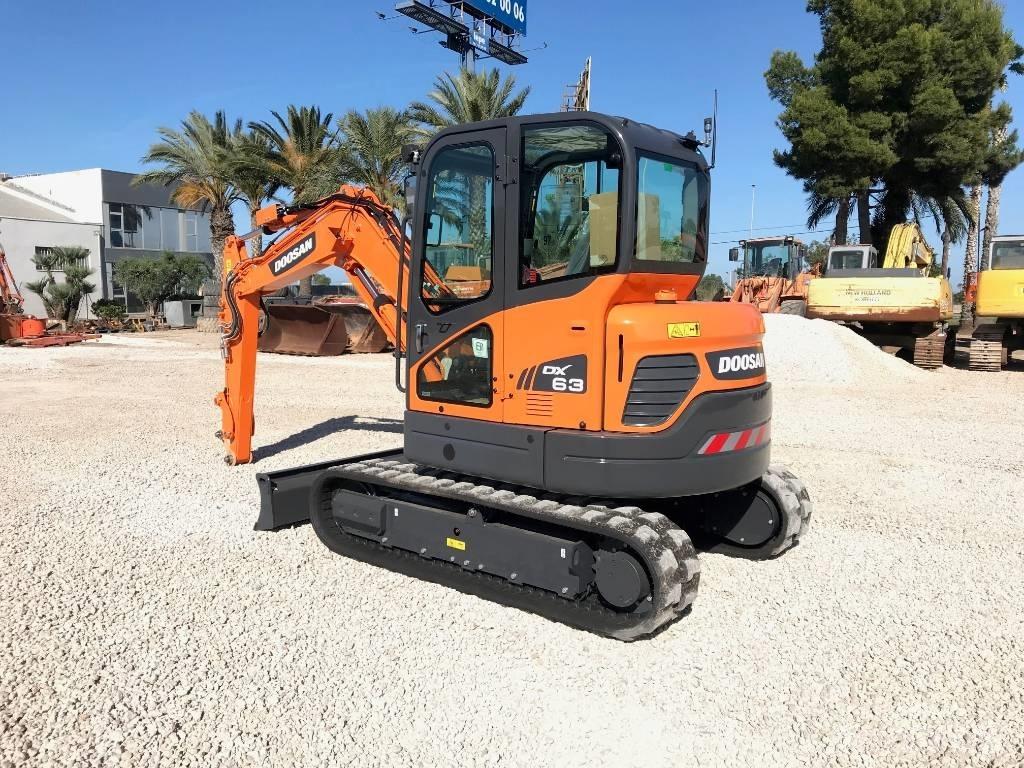Doosan DX 63-3 Miniescavatori