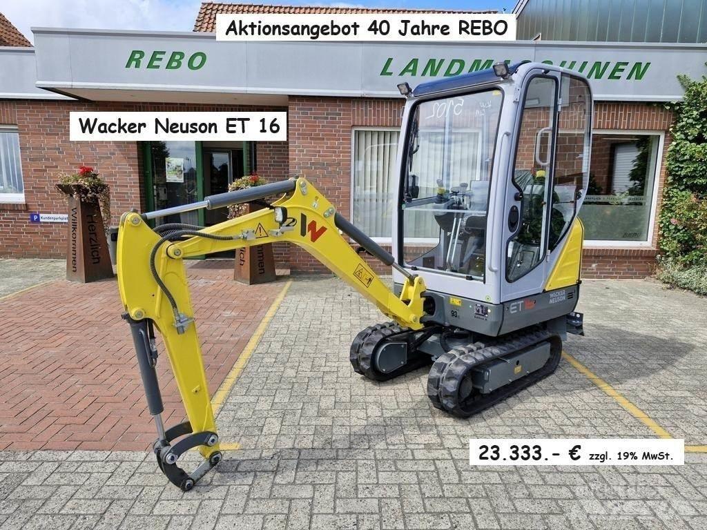 Wacker ET 16 Miniescavatori