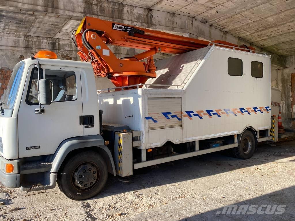 DAF AE55CE Piattaforme aeree su rimorchio
