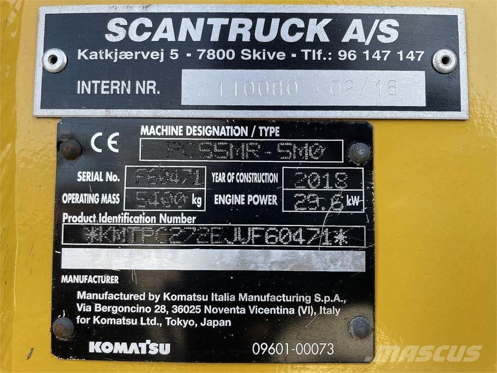 Komatsu PC55MR-5 Escavatori gommati