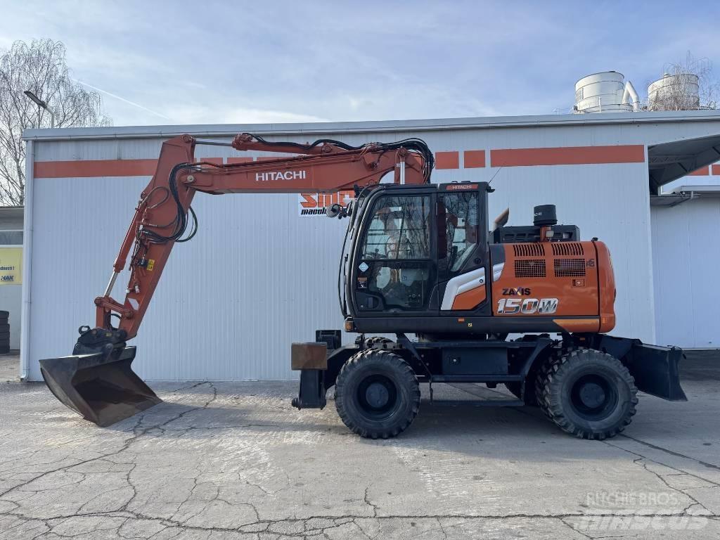 Hitachi ZX 150 W-7 Escavatori gommati