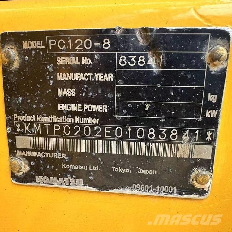 Komatsu PC 120-8 Escavatori cingolati