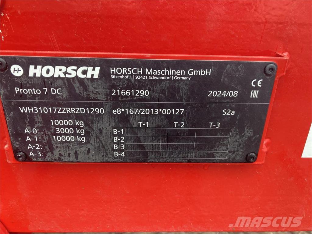 Horsch Pronto 7DC Perforatrici
