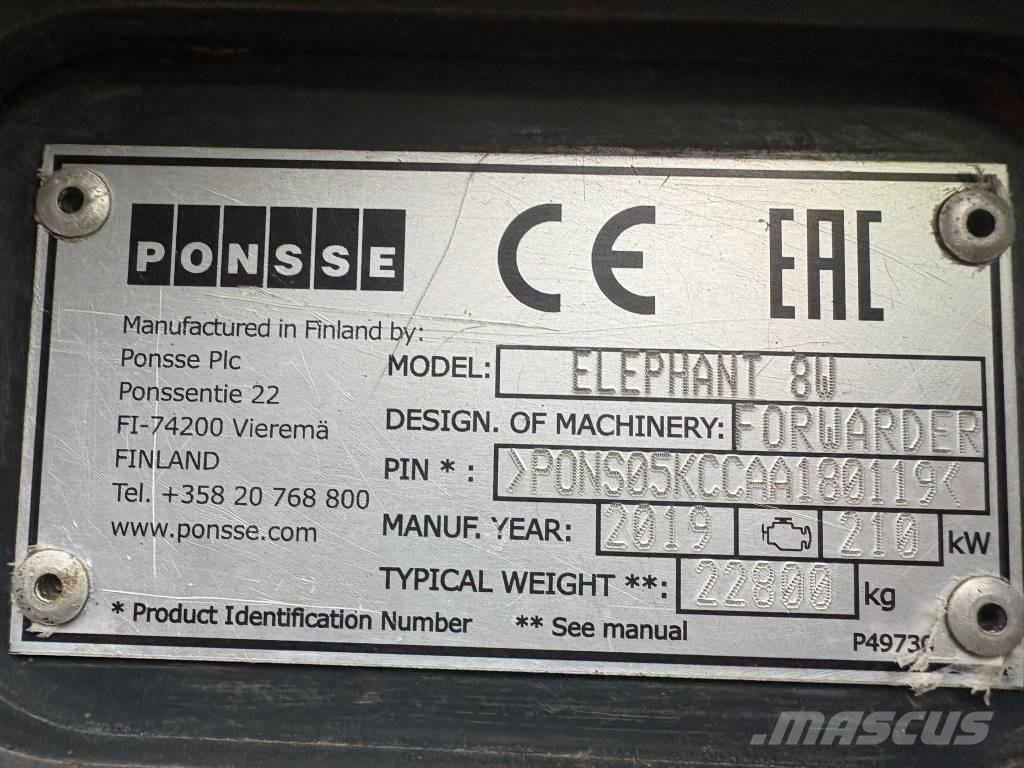 Ponsse Elephant Forwarder