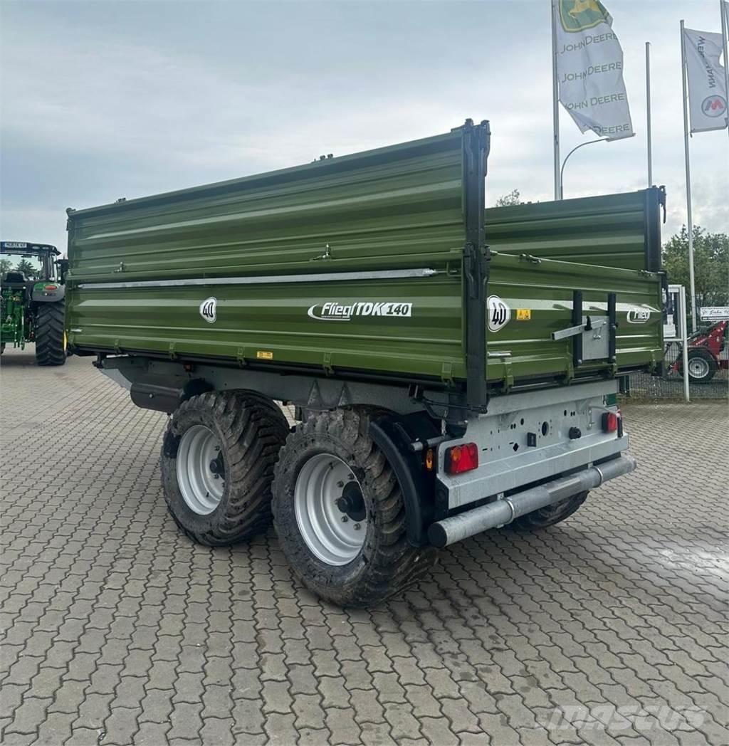 Fliegl TDK 140 FOX Rimorchi ribaltabili