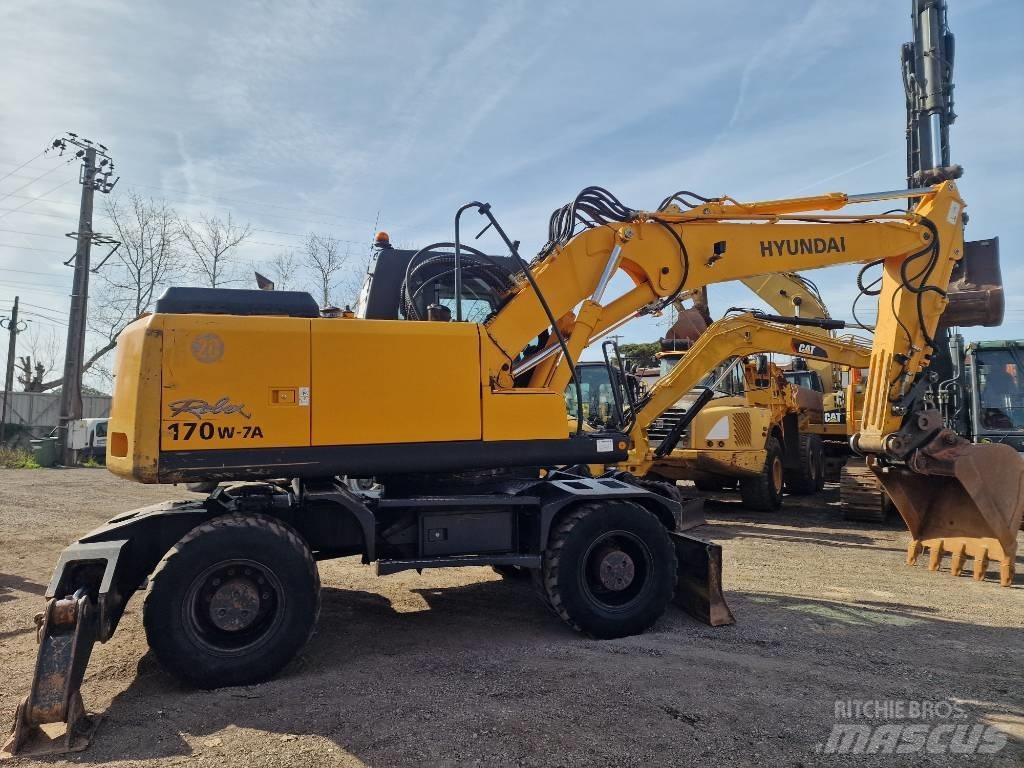 Hyundai R 170 W Escavatori gommati