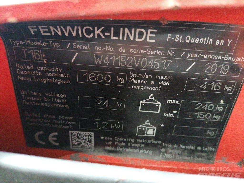 Linde T16L Transpallet manuale