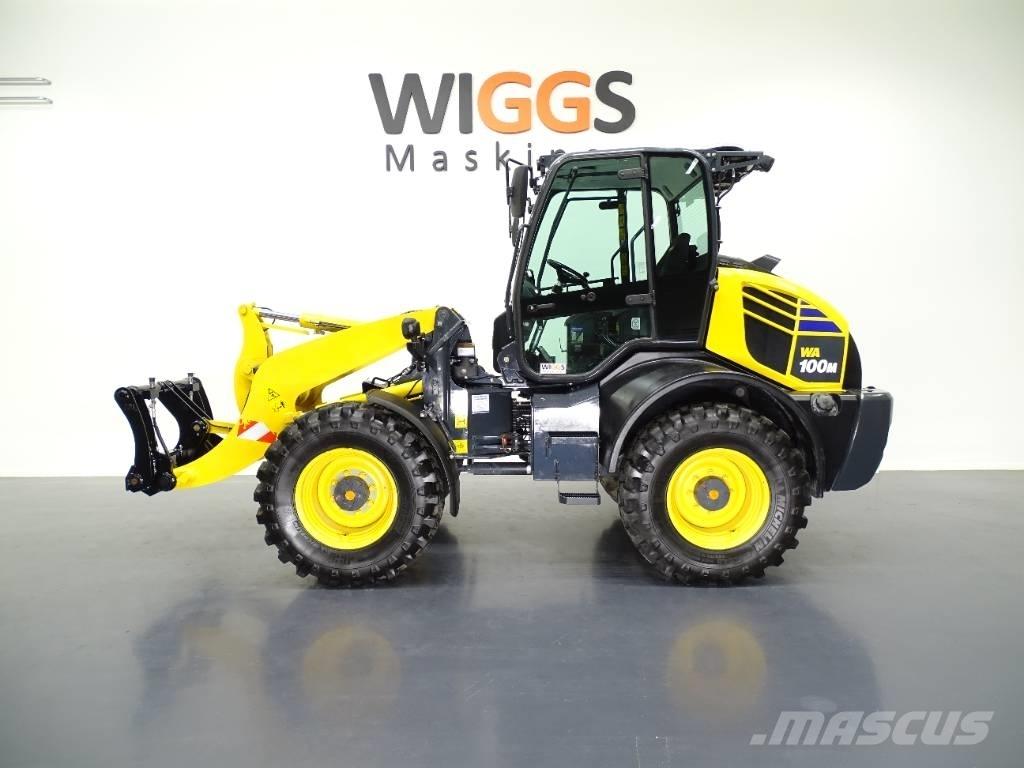 Komatsu WA 100 M-8 Pale gommate