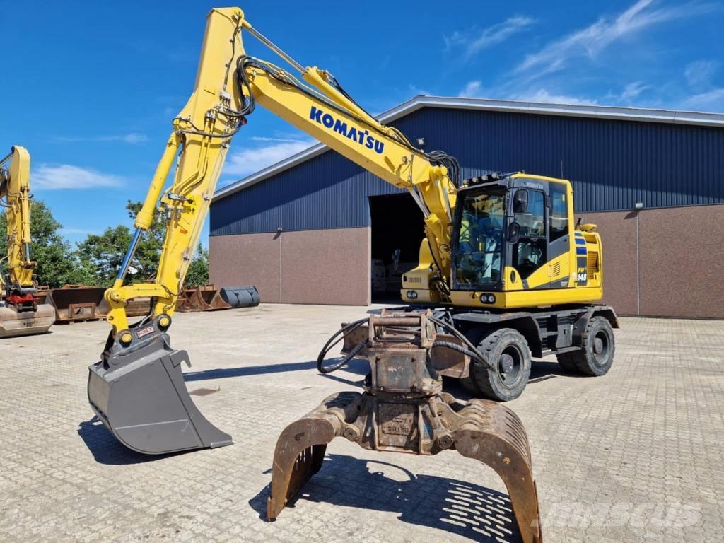 Komatsu PW 148-11 Escavatori gommati
