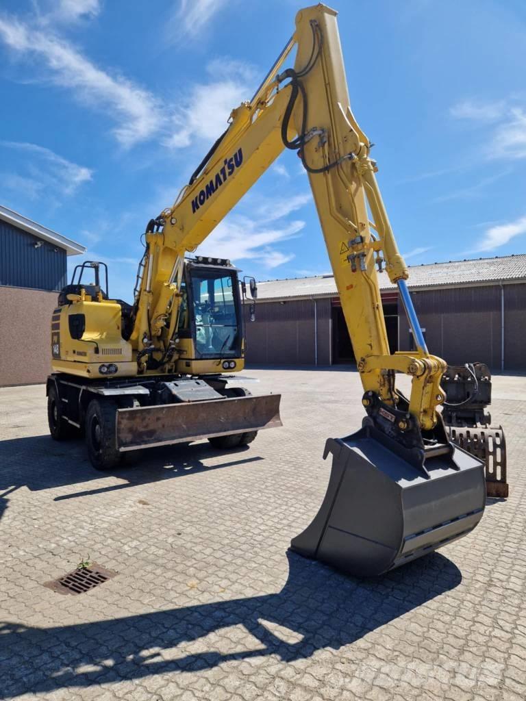 Komatsu PW 148-11 Escavatori gommati