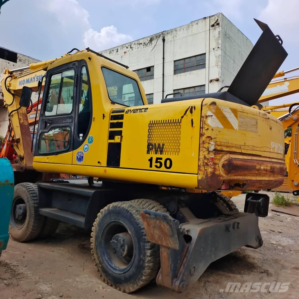 Komatsu PW 150 Escavatori gommati