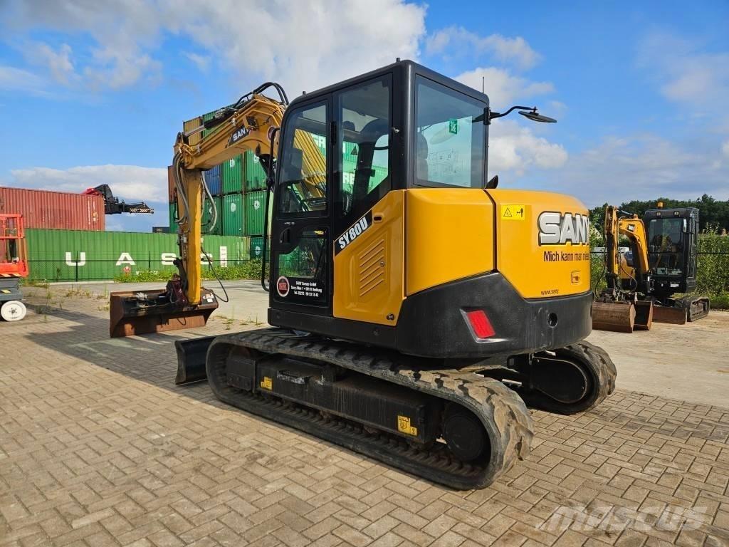 Sany SY 80 U Escavatori medi 7t - 12t