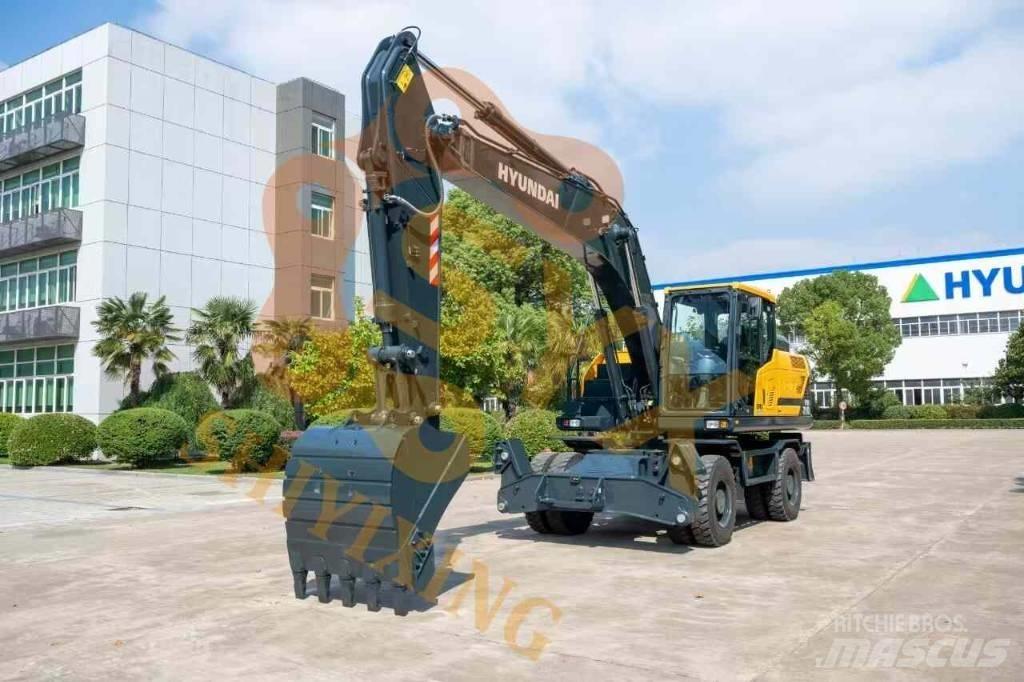 Hyundai HW210 Escavatori gommati