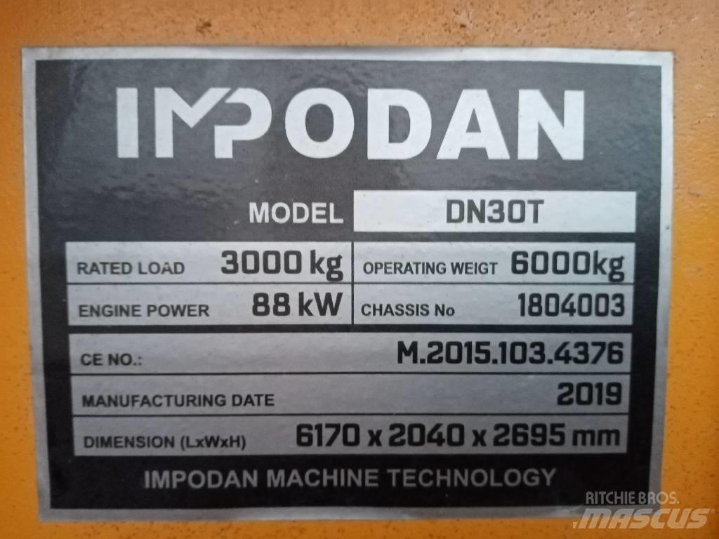 Impodan DN30T Pale gommate telescopiche
