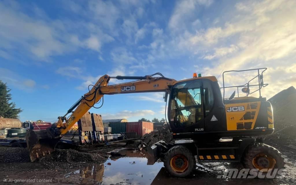 JCB JS 145 W Escavatori gommati