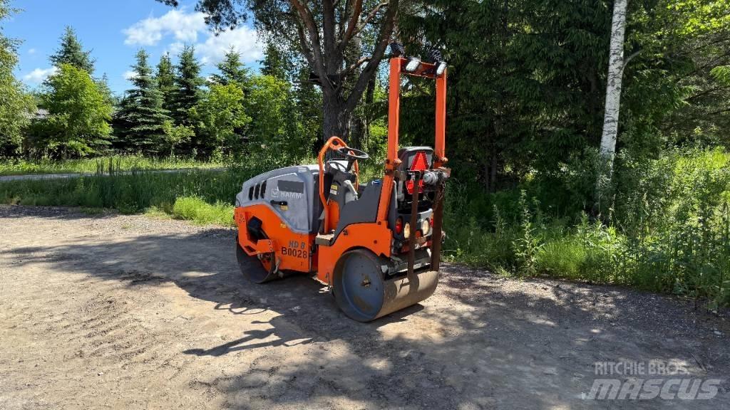 Hamm HD 8 VV Rulli a doppio tamburo