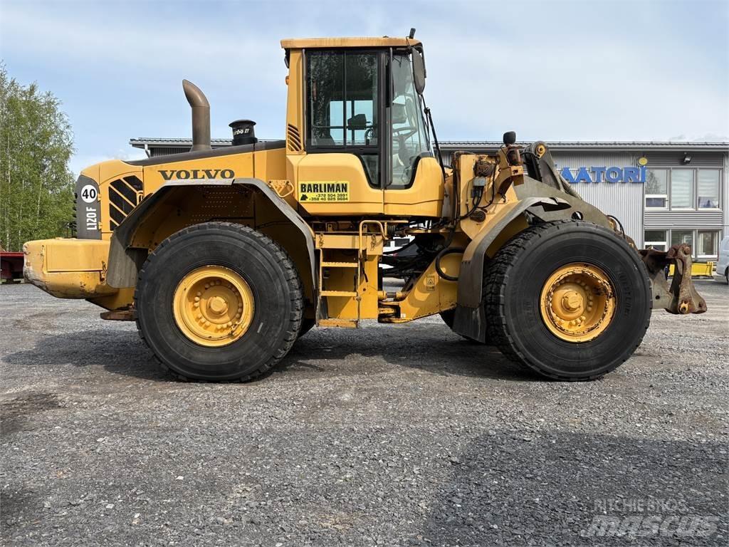 Volvo L120F Pale gommate