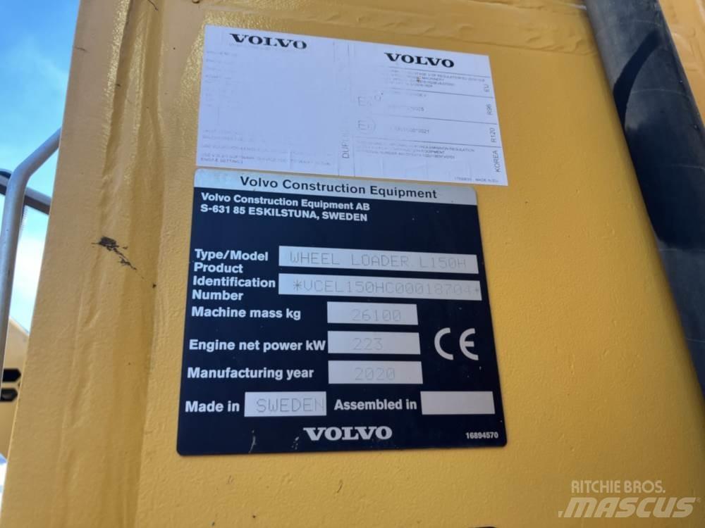 Volvo L150H Pale gommate
