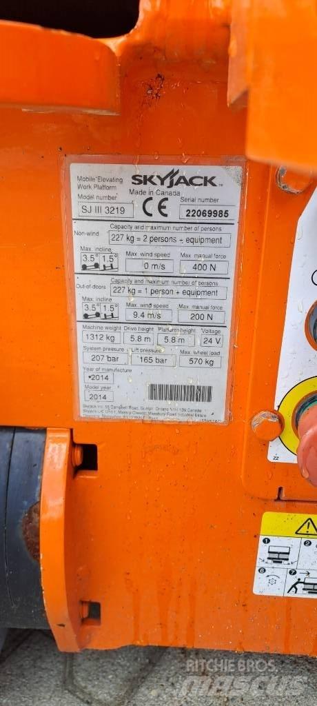 SkyJack SJIII 3219 Piattaforme a pantografo