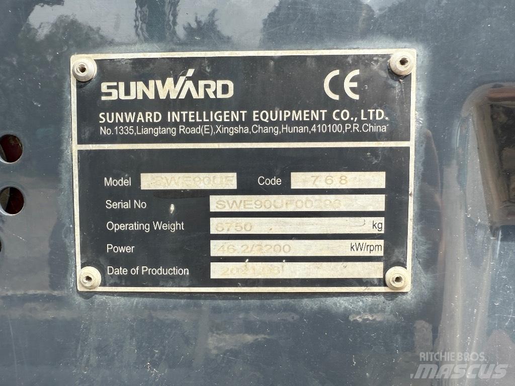 Sunward SWE 90 Escavatori medi 7t - 12t