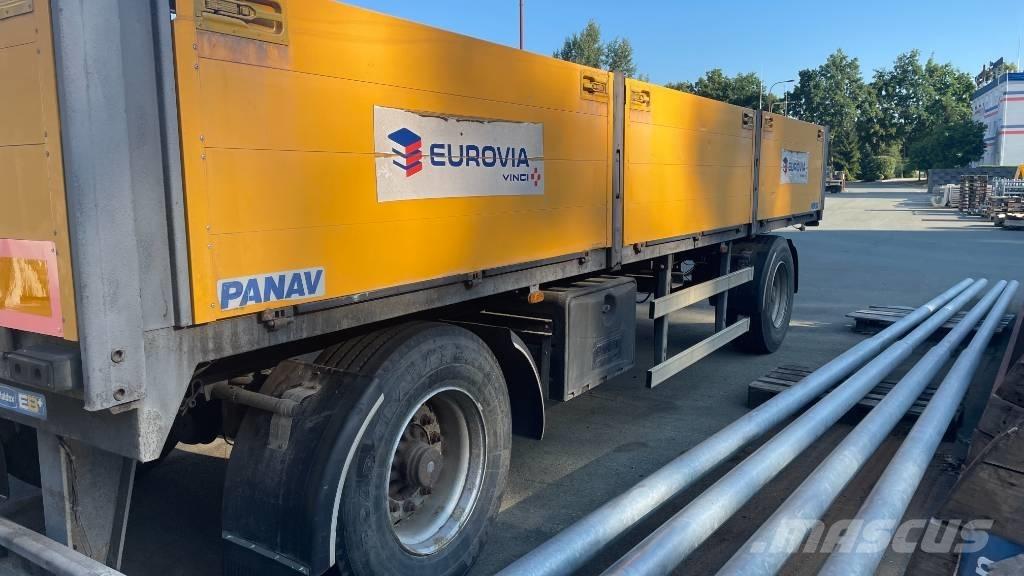 Panav PV 18 L Rimorchi con sponde ribaltabili