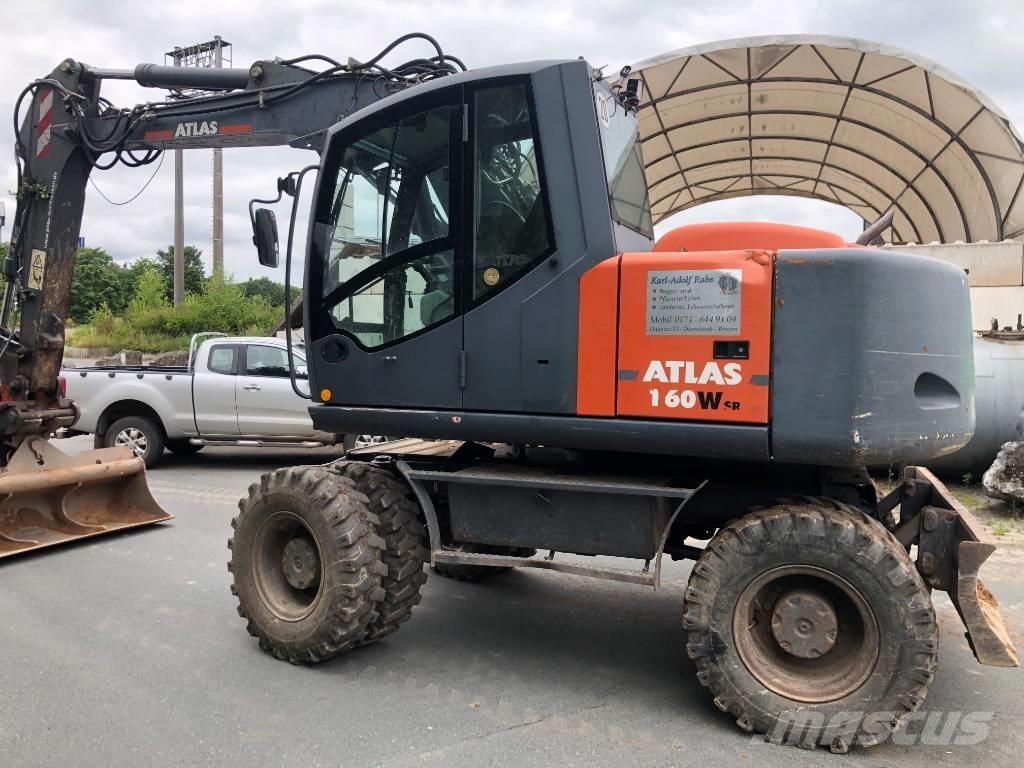 Atlas 160 WSR Escavatori gommati