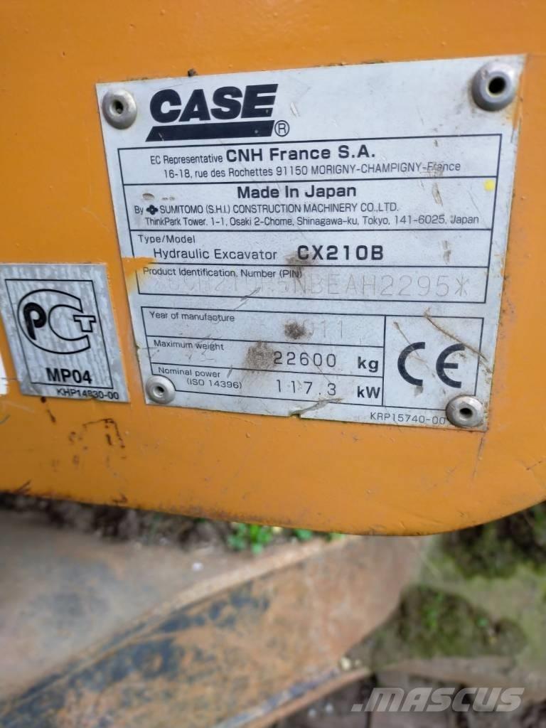 CASE 210 CX B Escavatori cingolati