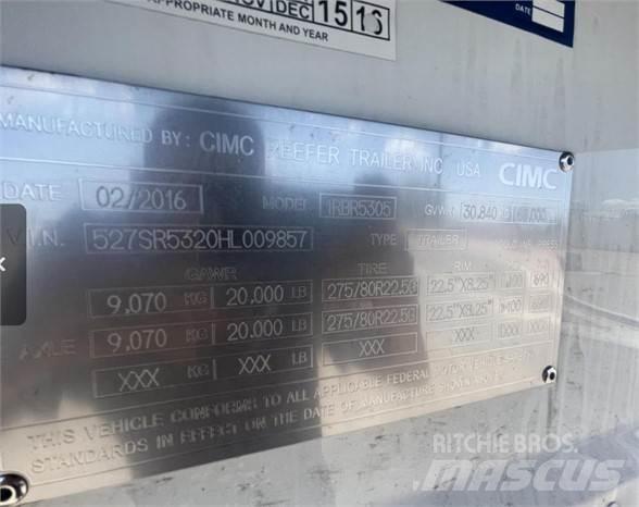 Utility 53 FT Semirimorchi a temperatura controllata