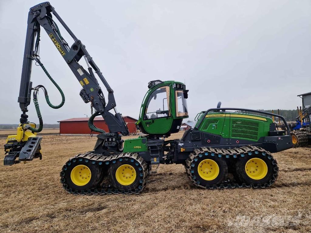 John Deere 1170 G Abbattitrici, Disboscatrici