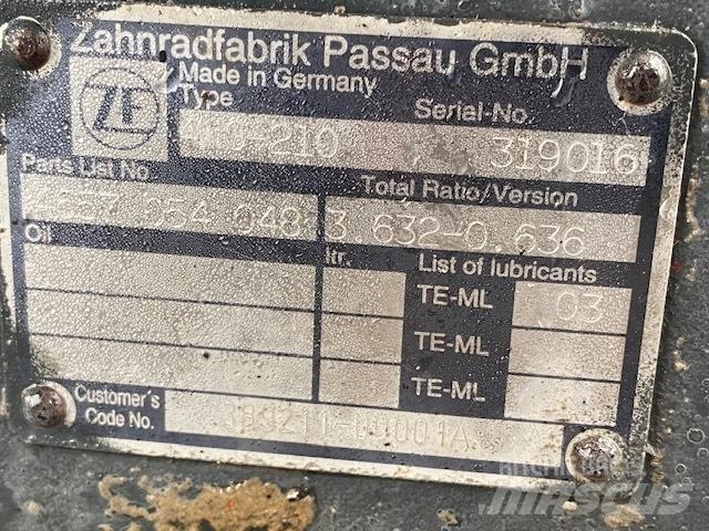 Hitachi ZF 4WG-210 Trasmissione