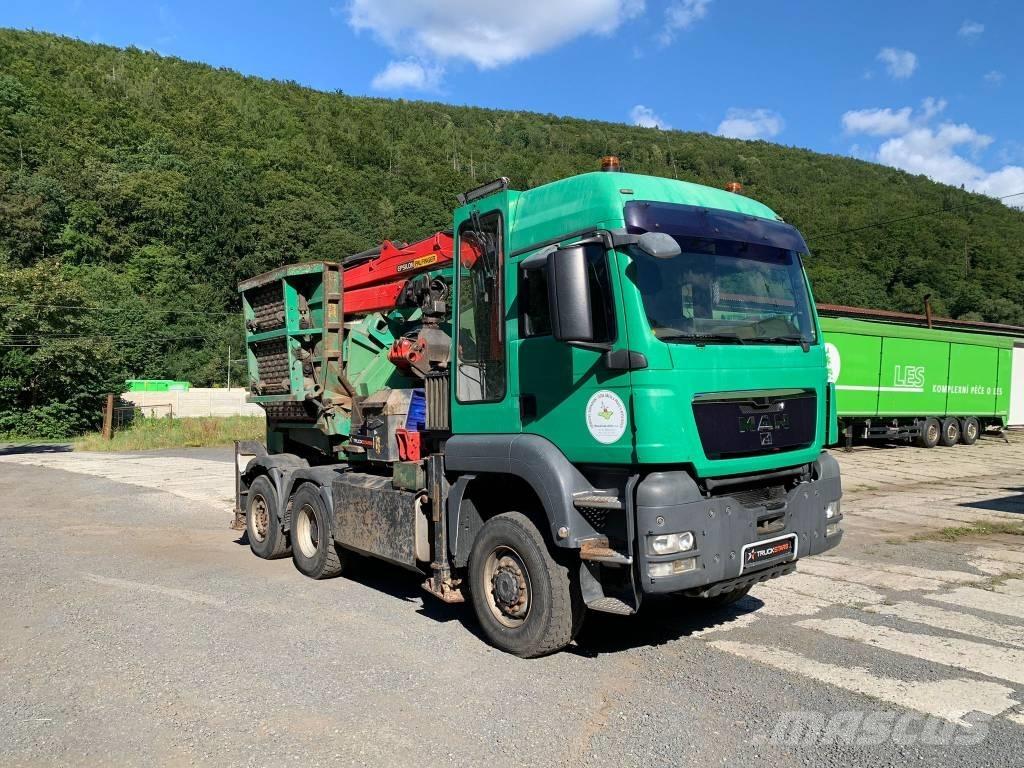 JENZ MAN TGS 6x4 Cippatrice