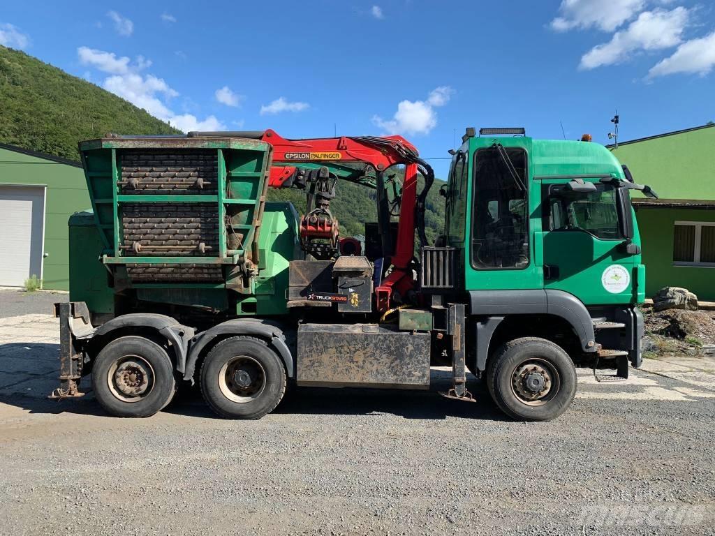 MAN - JENZ TGS 6x4 Cippatrice