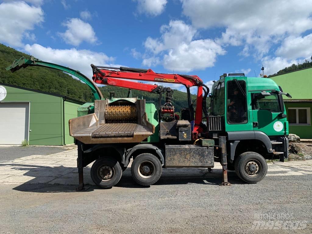 MAN - JENZ TGS 6x4 Cippatrice
