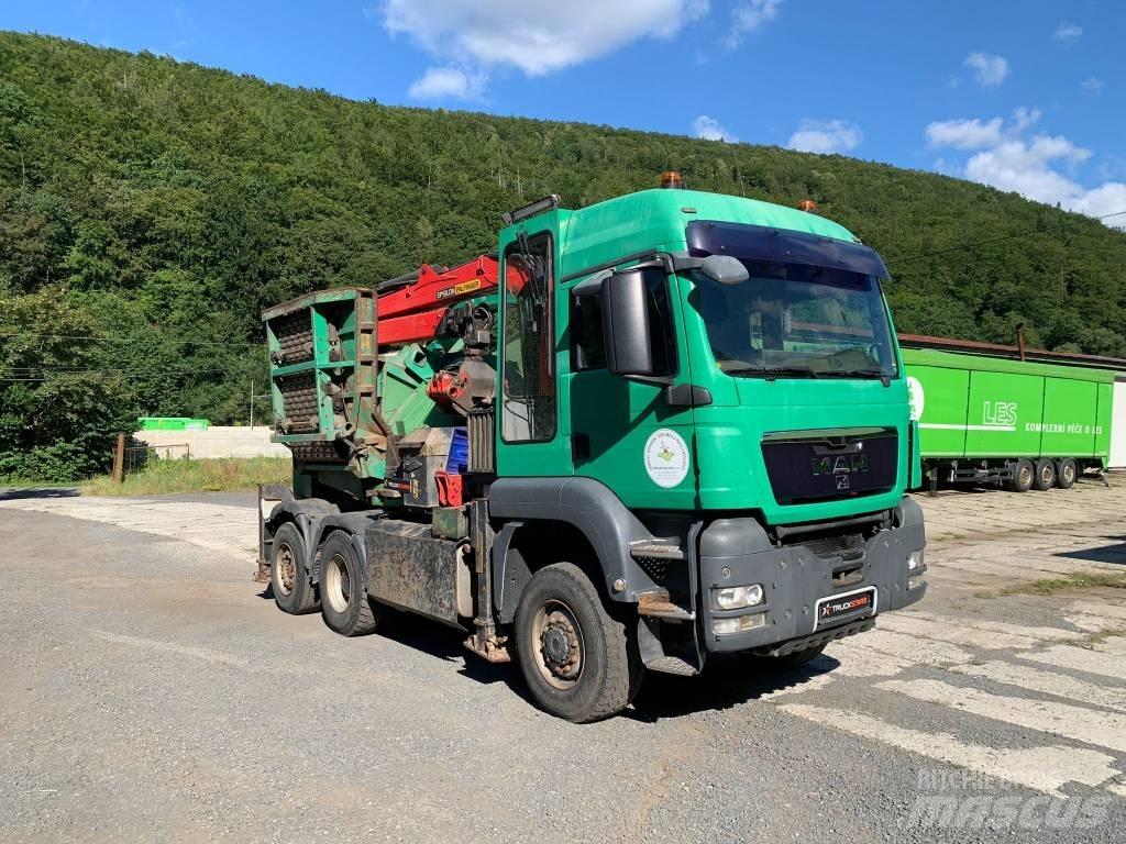 MAN - JENZ TGS 6x4 Cippatrice