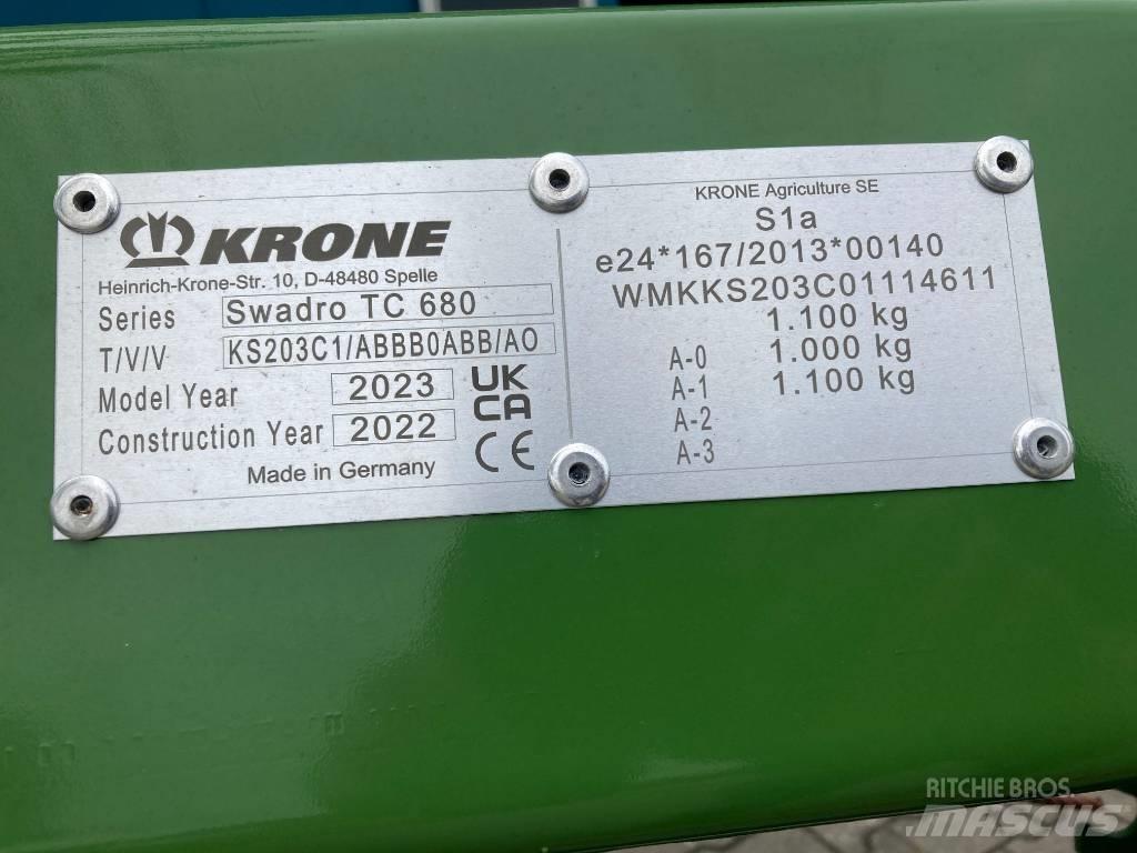 Krone Swadro TC 680 Falciandanatrici