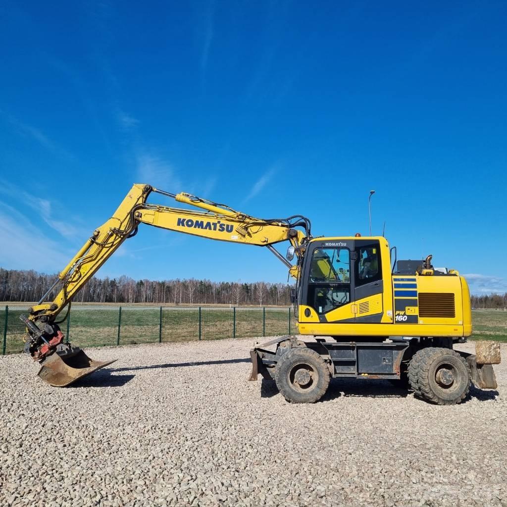 Komatsu PW160 - 11 Escavatori gommati