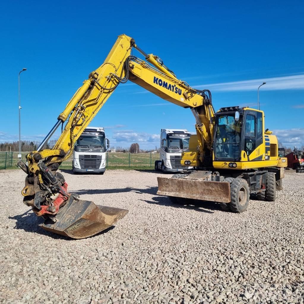 Komatsu PW160 - 11 Escavatori gommati