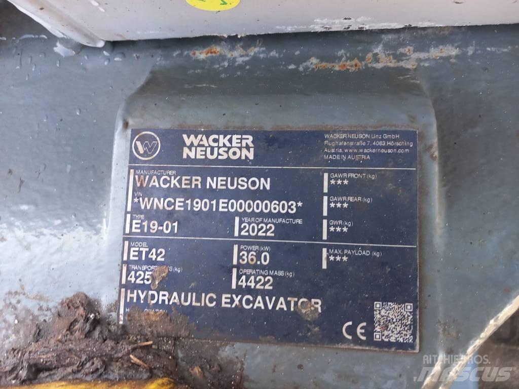 Wacker Neuson ET42 Escavatori cingolati
