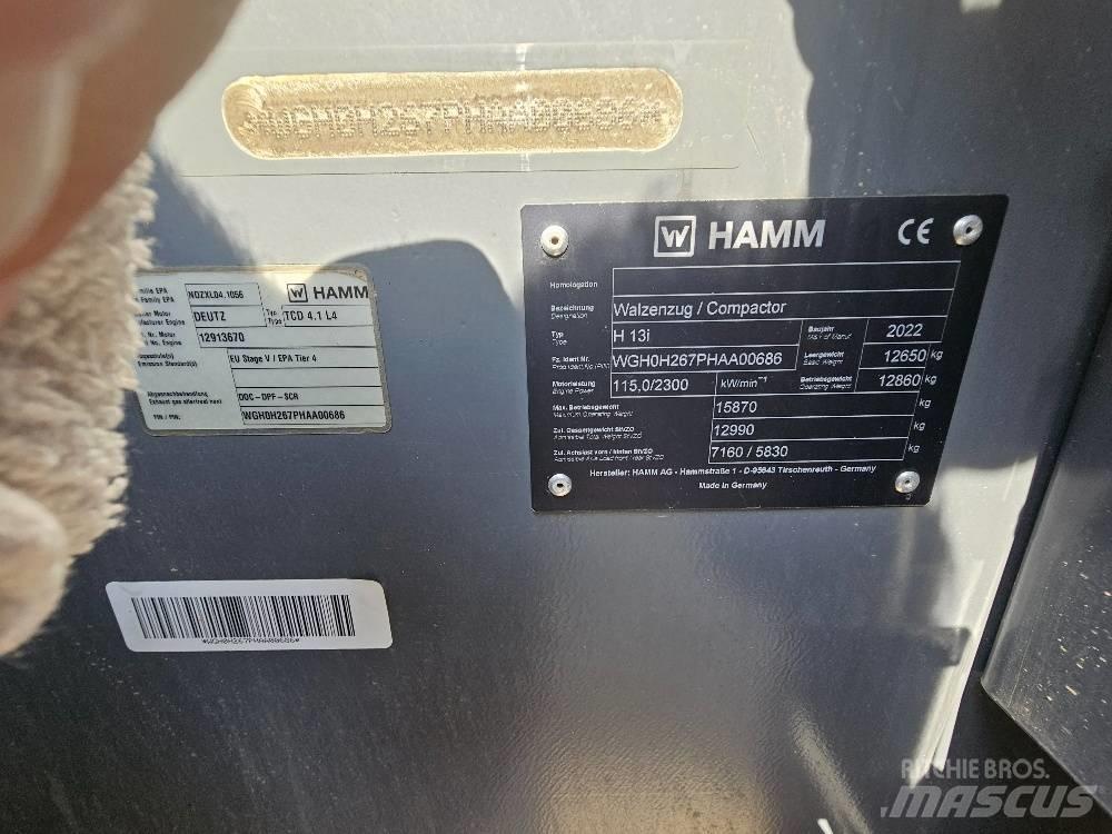 Hamm H13 i Rulli monotamburo