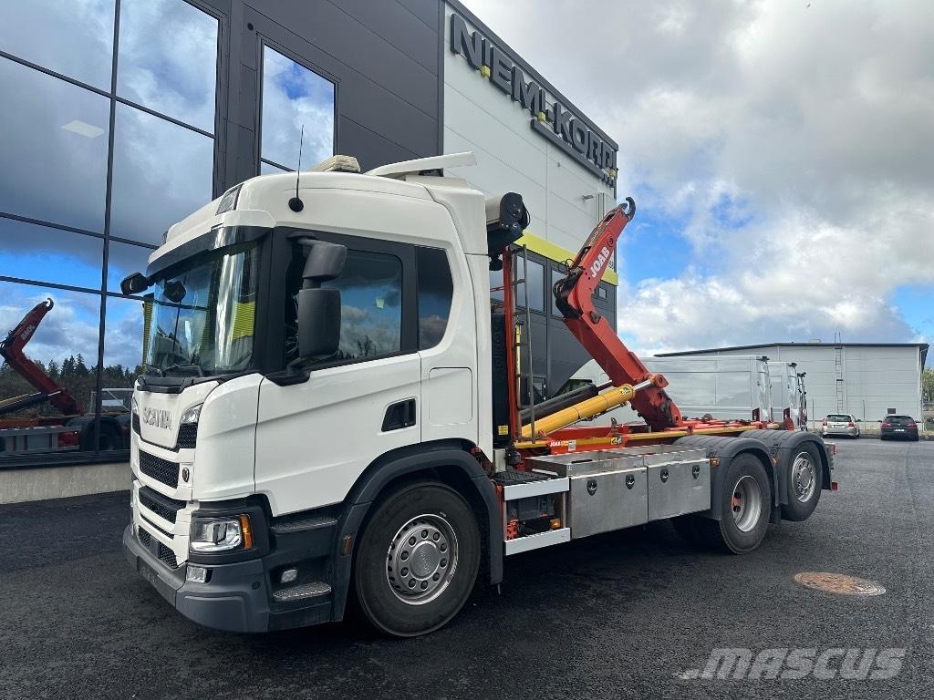 Scania P 370 6x2*4 Camion con gancio di sollevamento
