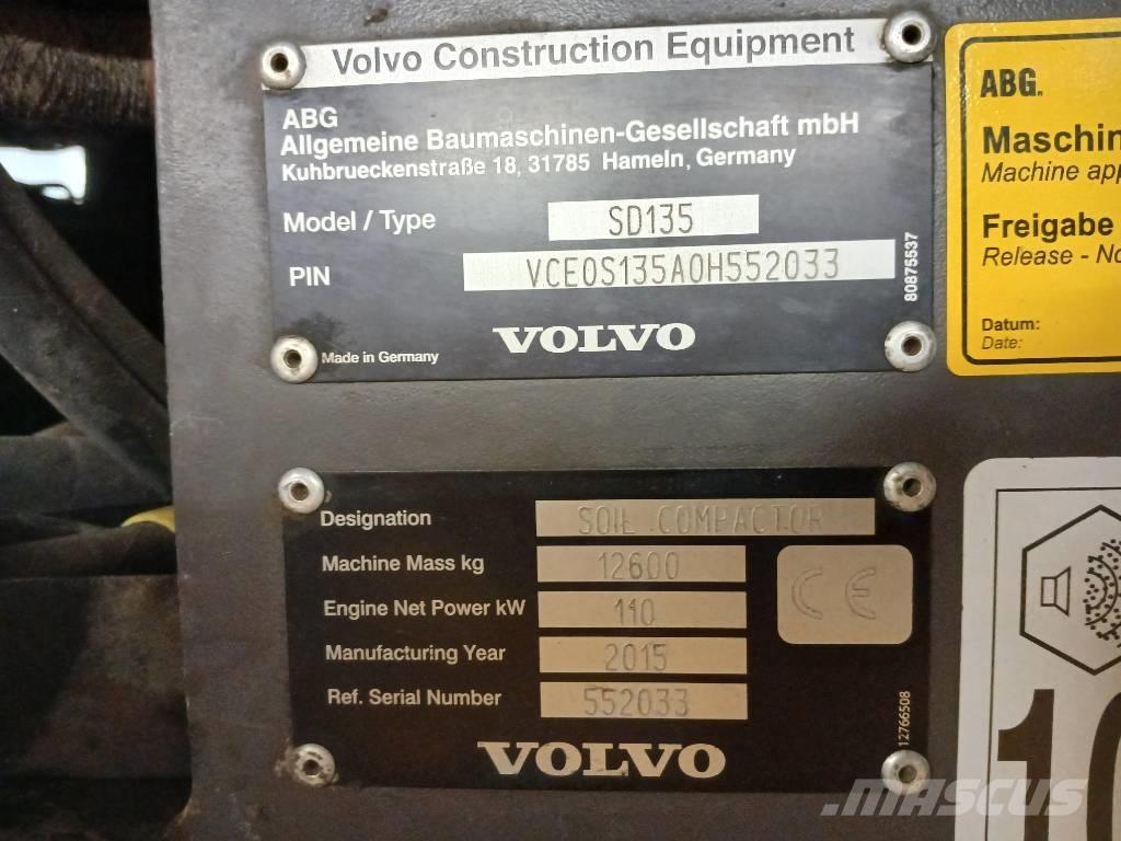 Volvo SD135, Vält Rulli monotamburo