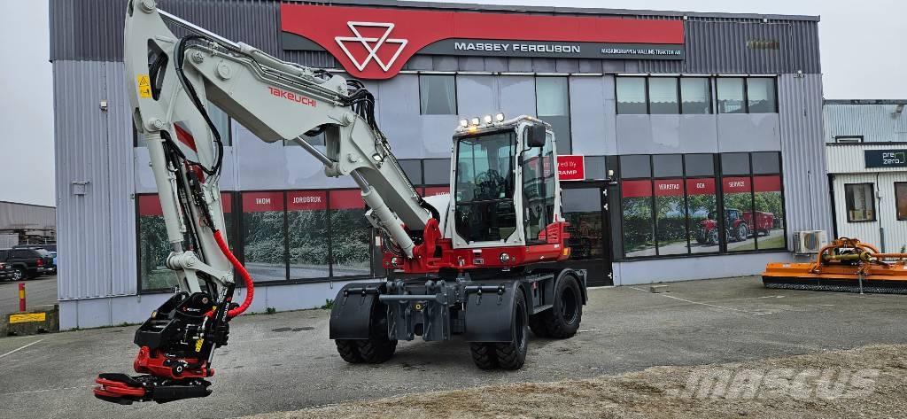 Takeuchi TB 395 W Escavatori gommati