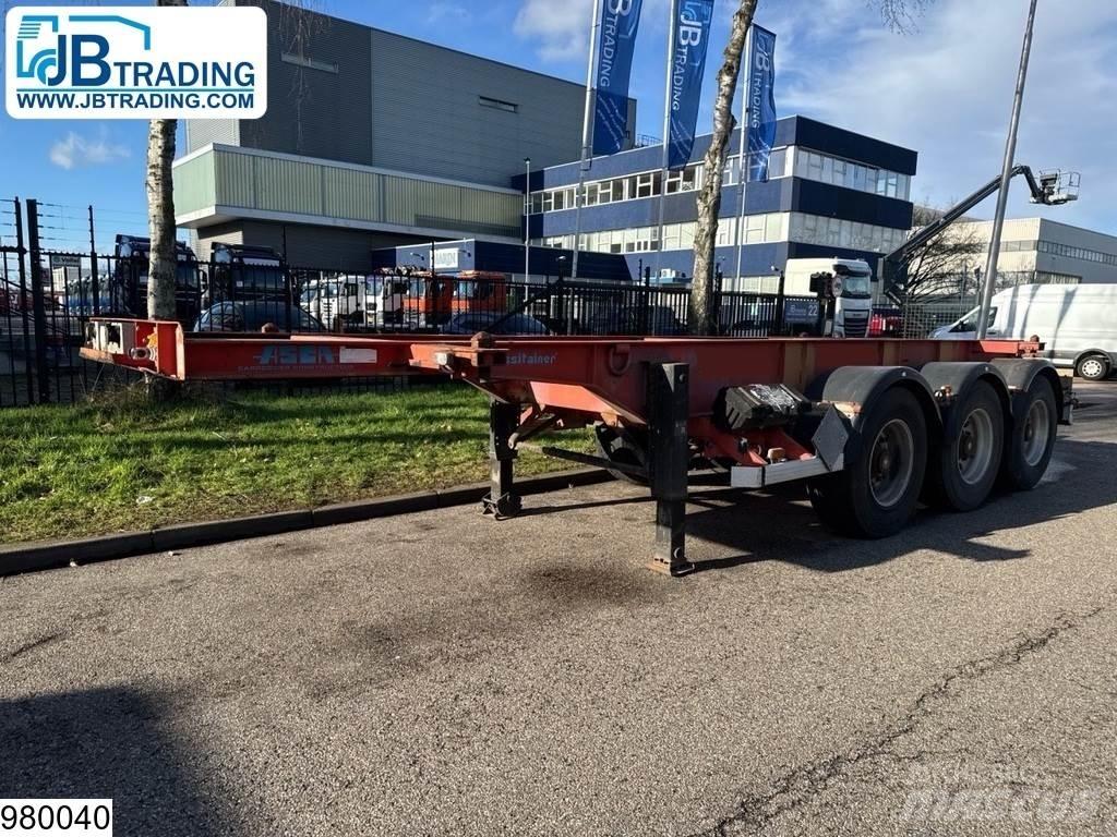 Asca Chassis 20 ft Semirimorchi portacontainer