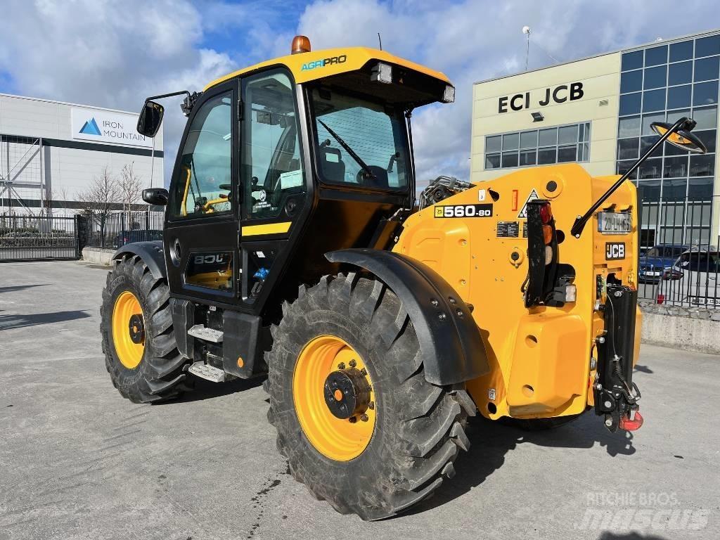 JCB 560-80 AGRI PRO Sollevatori telescopici