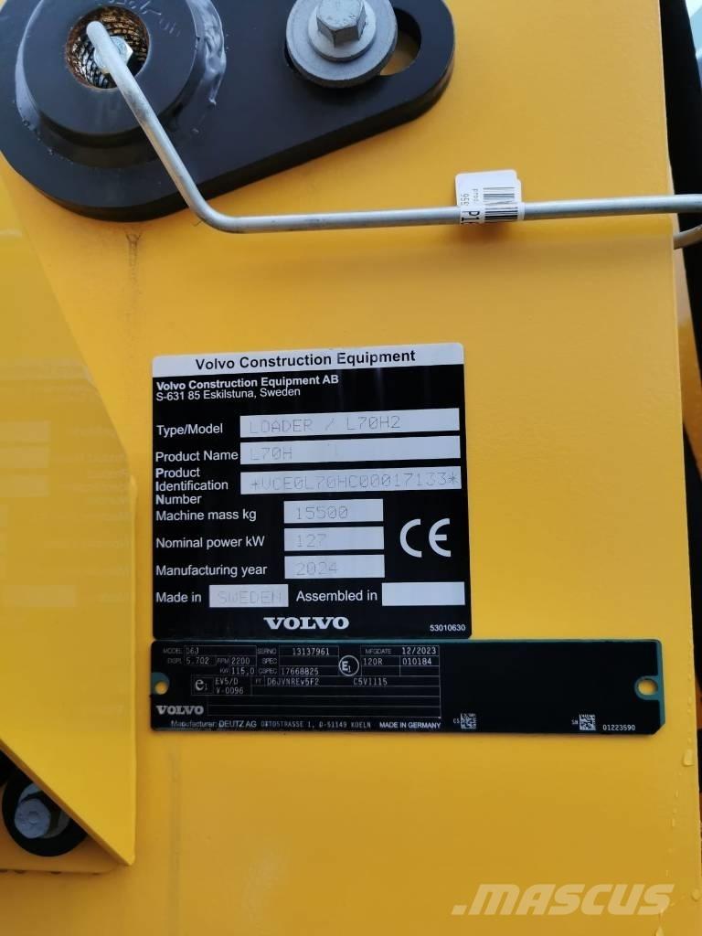 Volvo L 70 H2 Pale gommate