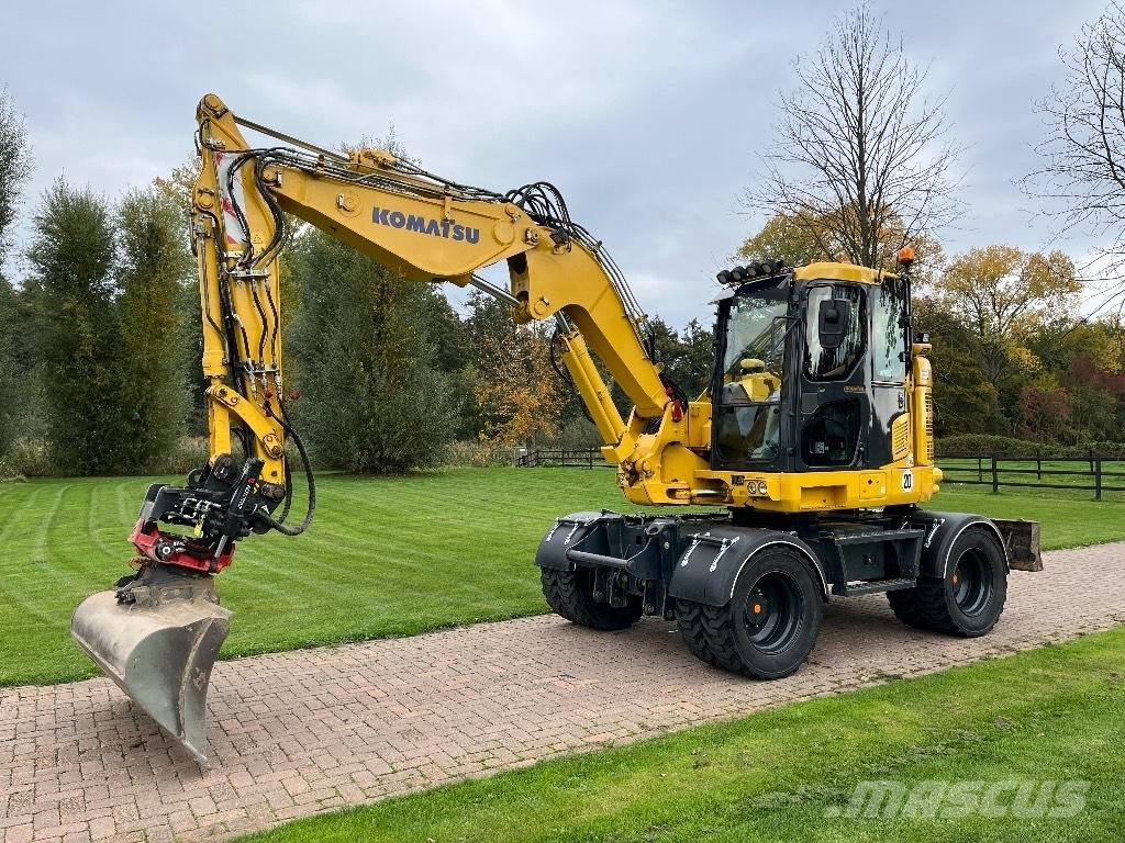Komatsu PW 118 Escavatori gommati