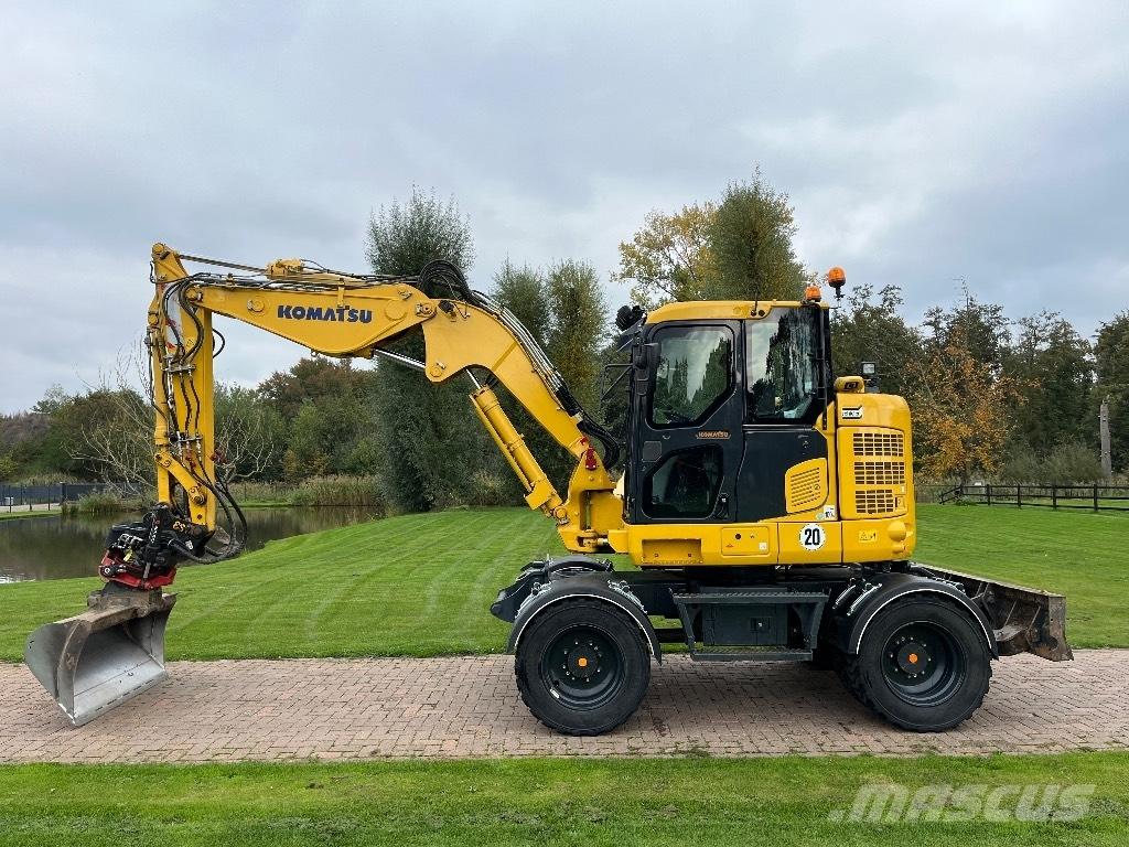Komatsu PW 118 Escavatori gommati
