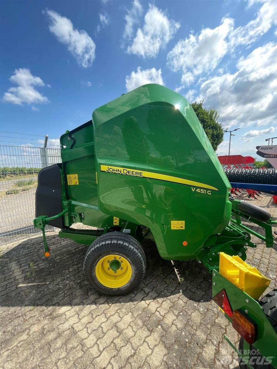John Deere V451G Rotopresse